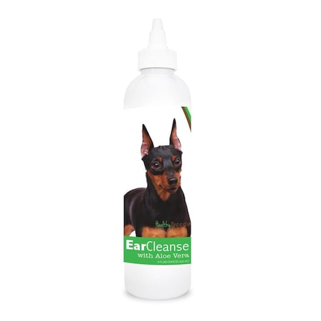 Healthy Breeds 8 oz Miniature Pinscher Ear Cleanse with Aloe Vera Cucumber Melon 840235110859
